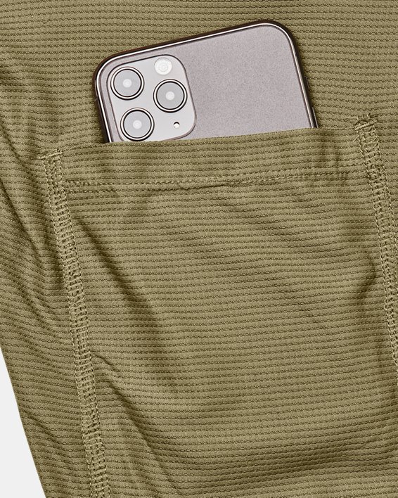กางเกงขาสั้น UA Trek Amphib 2-in-1 สำหรับผู้ชาย, Green, pdpMainDesktop image number 5